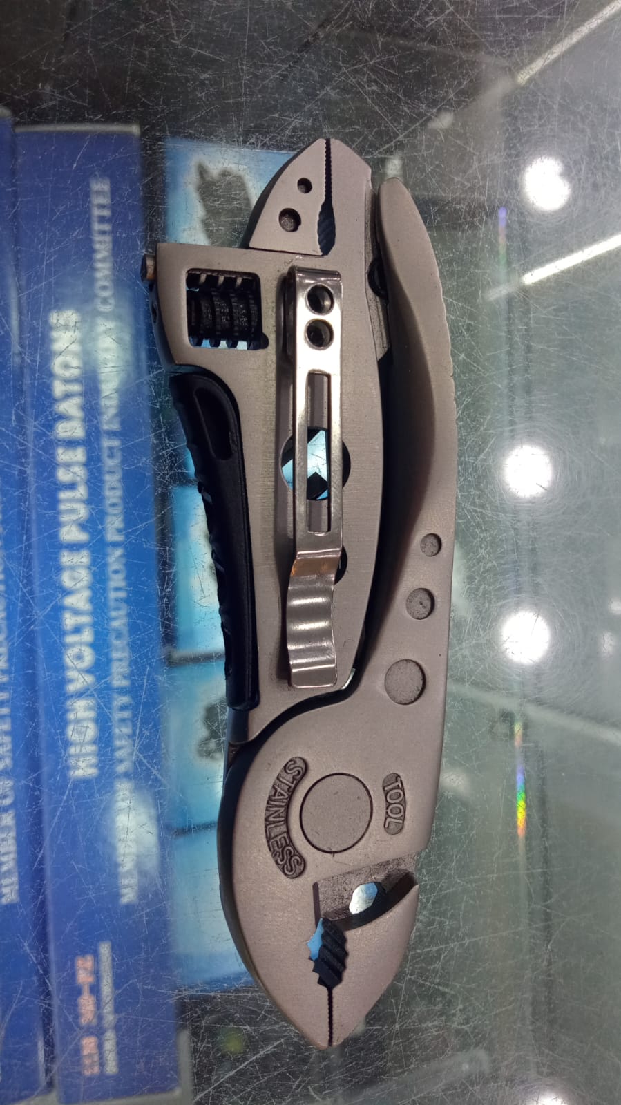 Miniatura 8 de Multi Herramienta Alicate Acampar Navaja